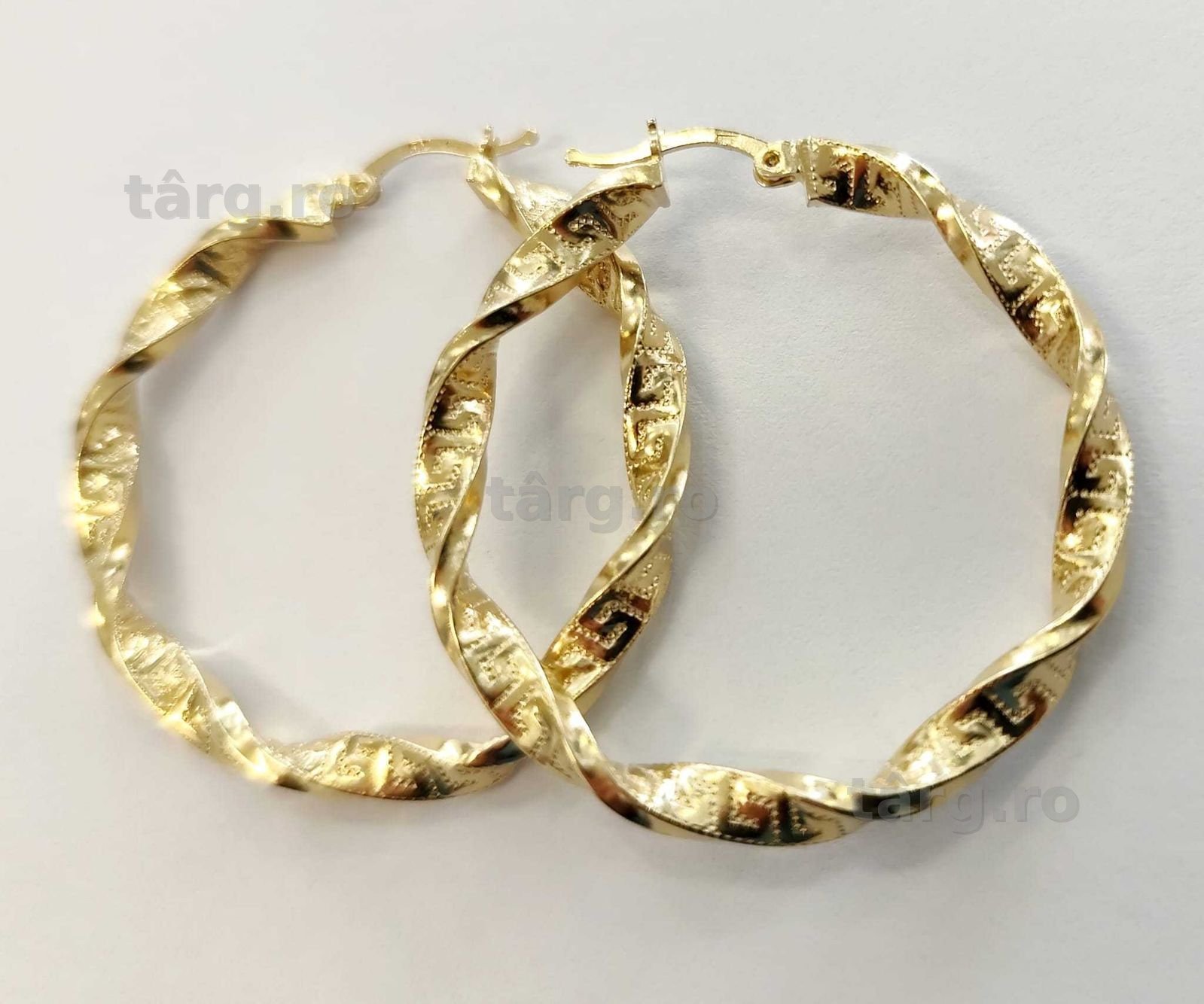 Cercei aur 14K   4.97 gr (AG35  B 34864) Garantie 2 ani ! 3