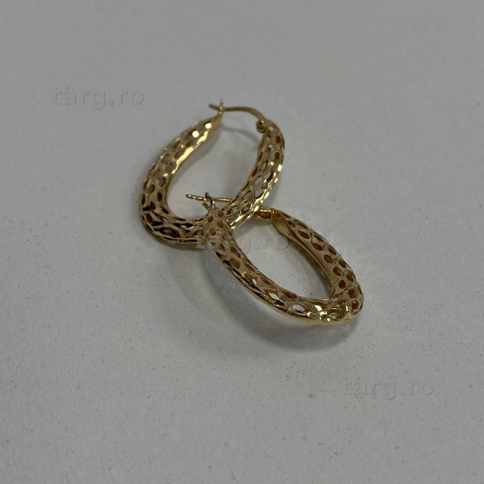 Cercei aur 14K 4.51g (AG13 b55491.11) Garantie 2 ani! 4