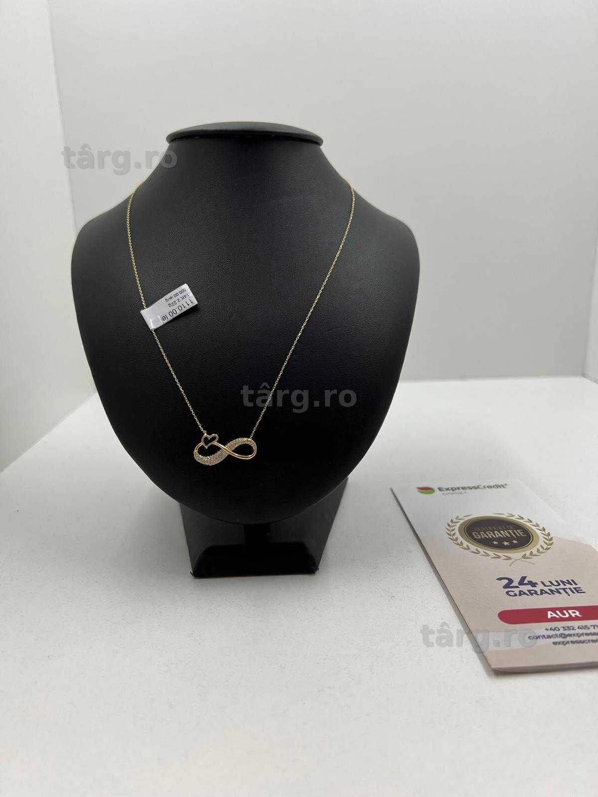 Colier  Aur 14K 2.40g (Ag25 Belvedere B.43548.1) Garantie 2 ani!