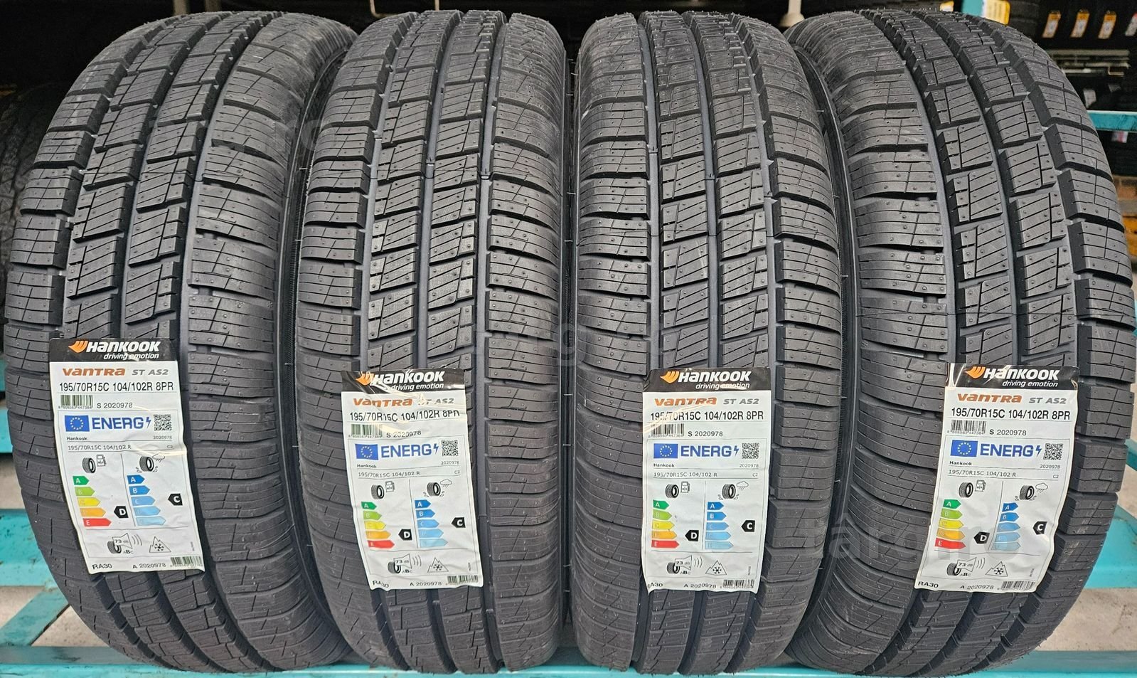 195/70 R15C, 104R, HANKOOK Vantra AS, Anvelope all season M+S