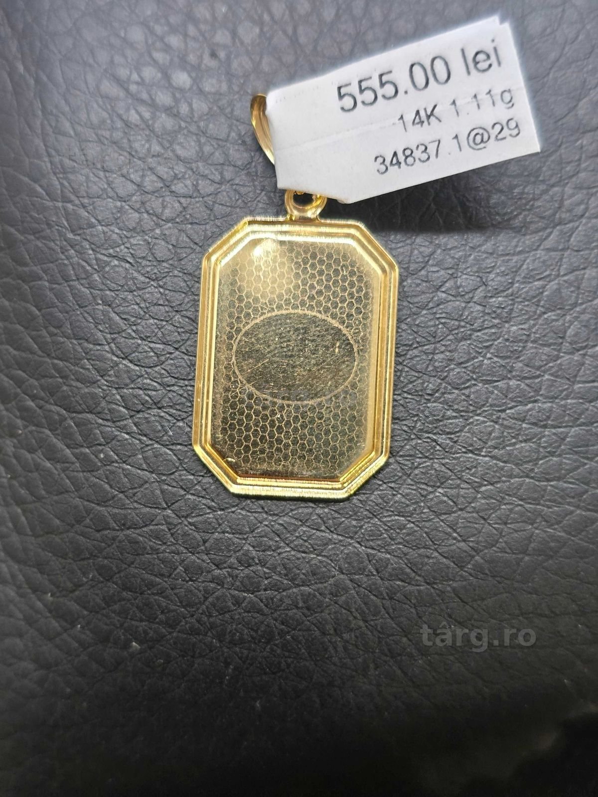 Medalion de aur 14k (Ag29 Siraj b.34837.1) Garantie 2 ani 3