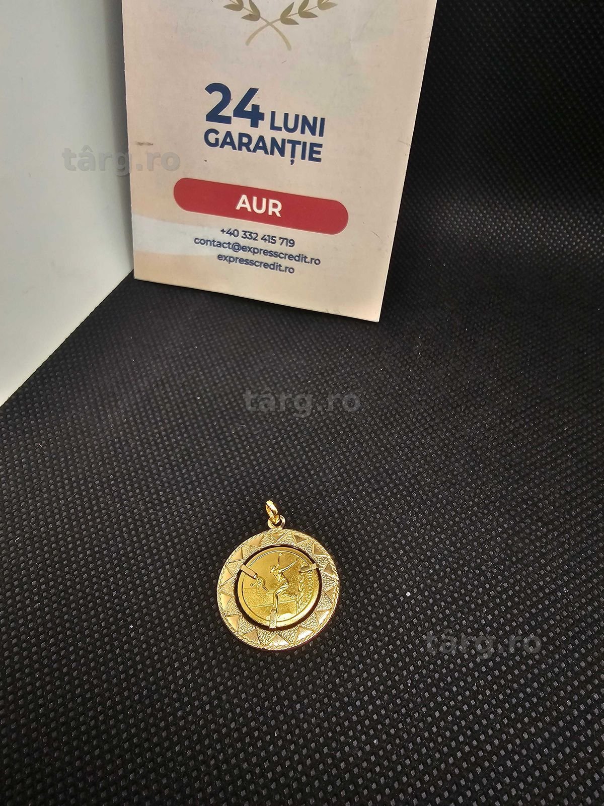 Pandantiv aur 18K 2.91g (50464.2 AG 11 Piata Nicolina) 2 ani garantie!