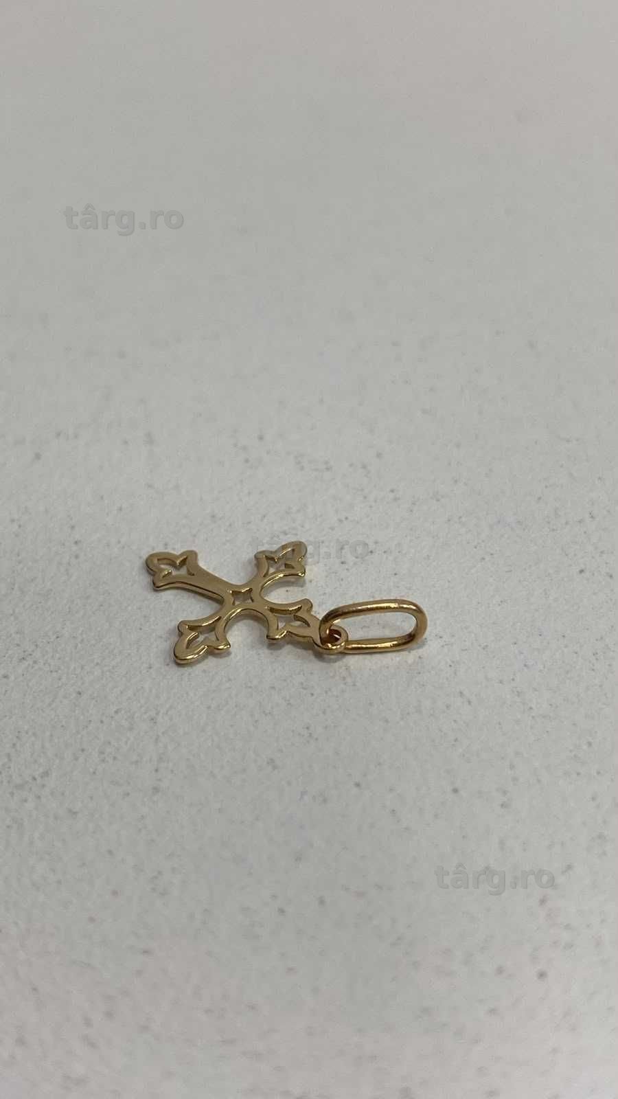 (AG13) Medalion aur 14K 0.33g (b.56238.1) Garantie 2 ani! 3