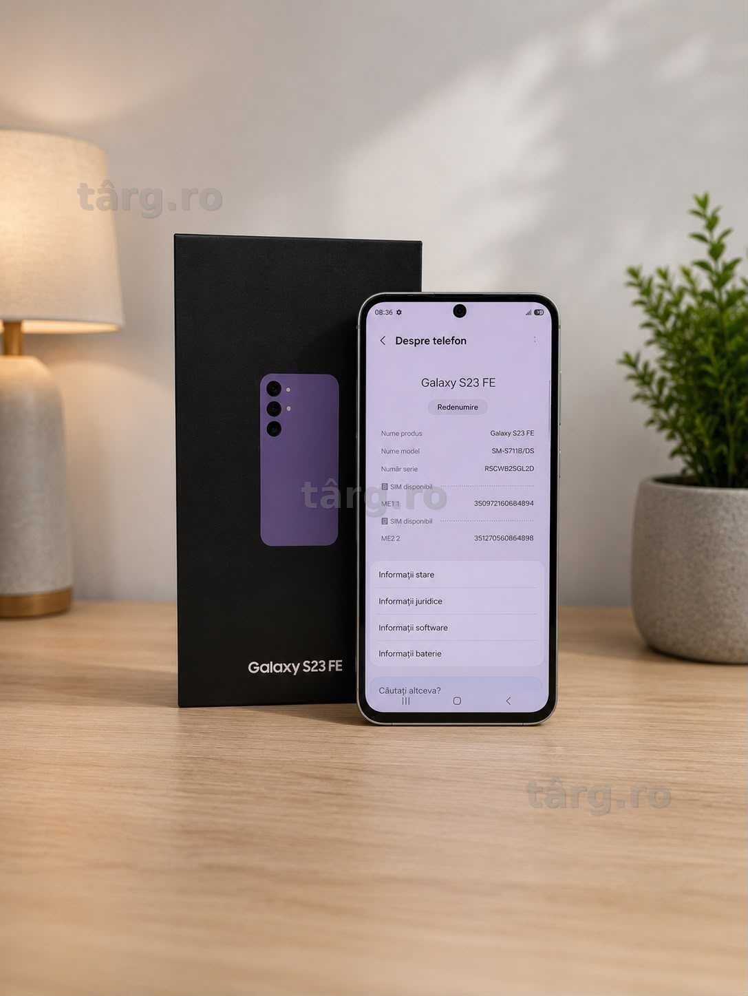 Samsung S711 Galaxy S23 FE ( Ag50 Galata B9203 ) Garantie 2 ani!