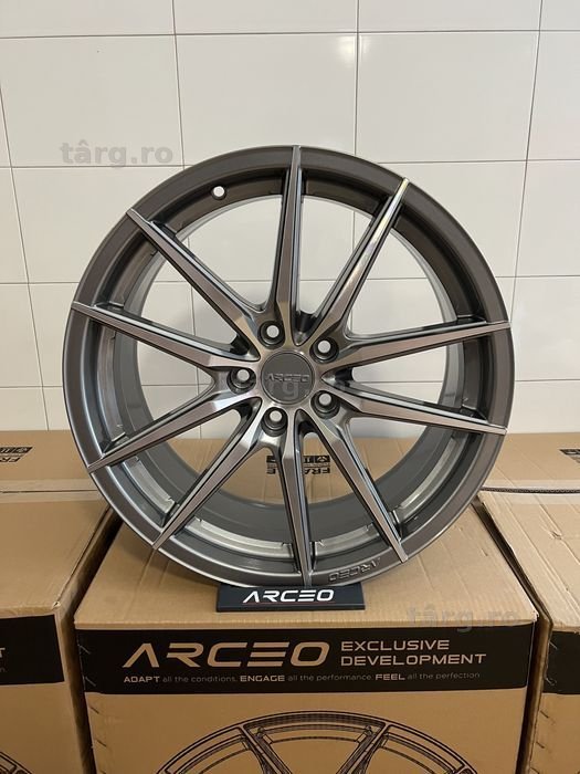 Jante R18 5x112 Arceo Monaco Noi Audi A3 A4 A5 A6 A7 A8 Q3 Q5 Q7 Mercedes C E S CLA CLS GLC GLE BMW G20 G30 F40 X1 X3 VW Golf Passat Tiguan