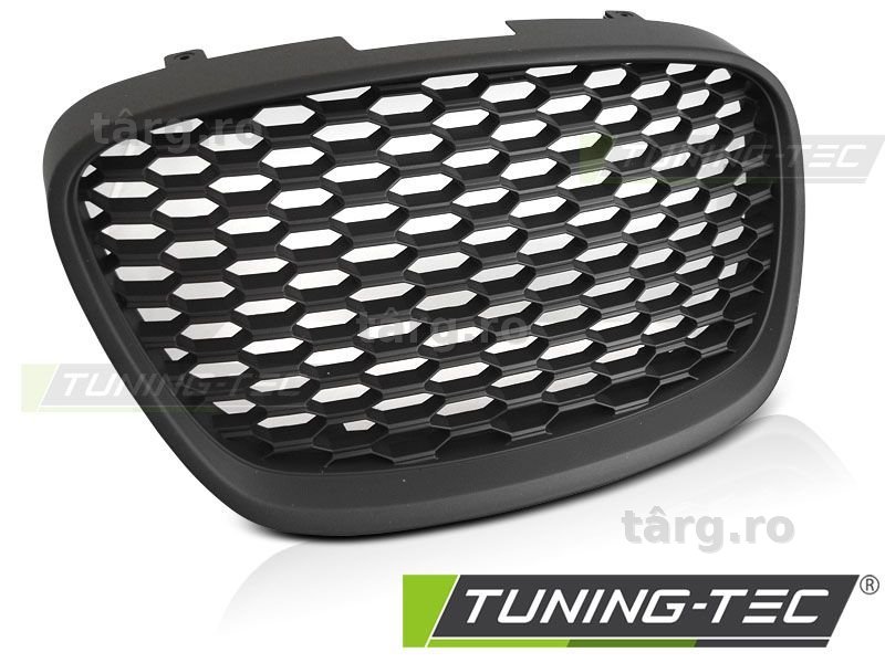 Grila sport SEAT LEON 09-13 Facelift fagure negru matt