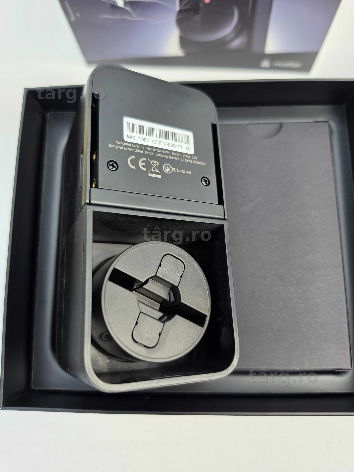 SwitchBot Lock Pro – Încuietoare inteligentă cu blocare automată Matter, alexa, google, samsung 3