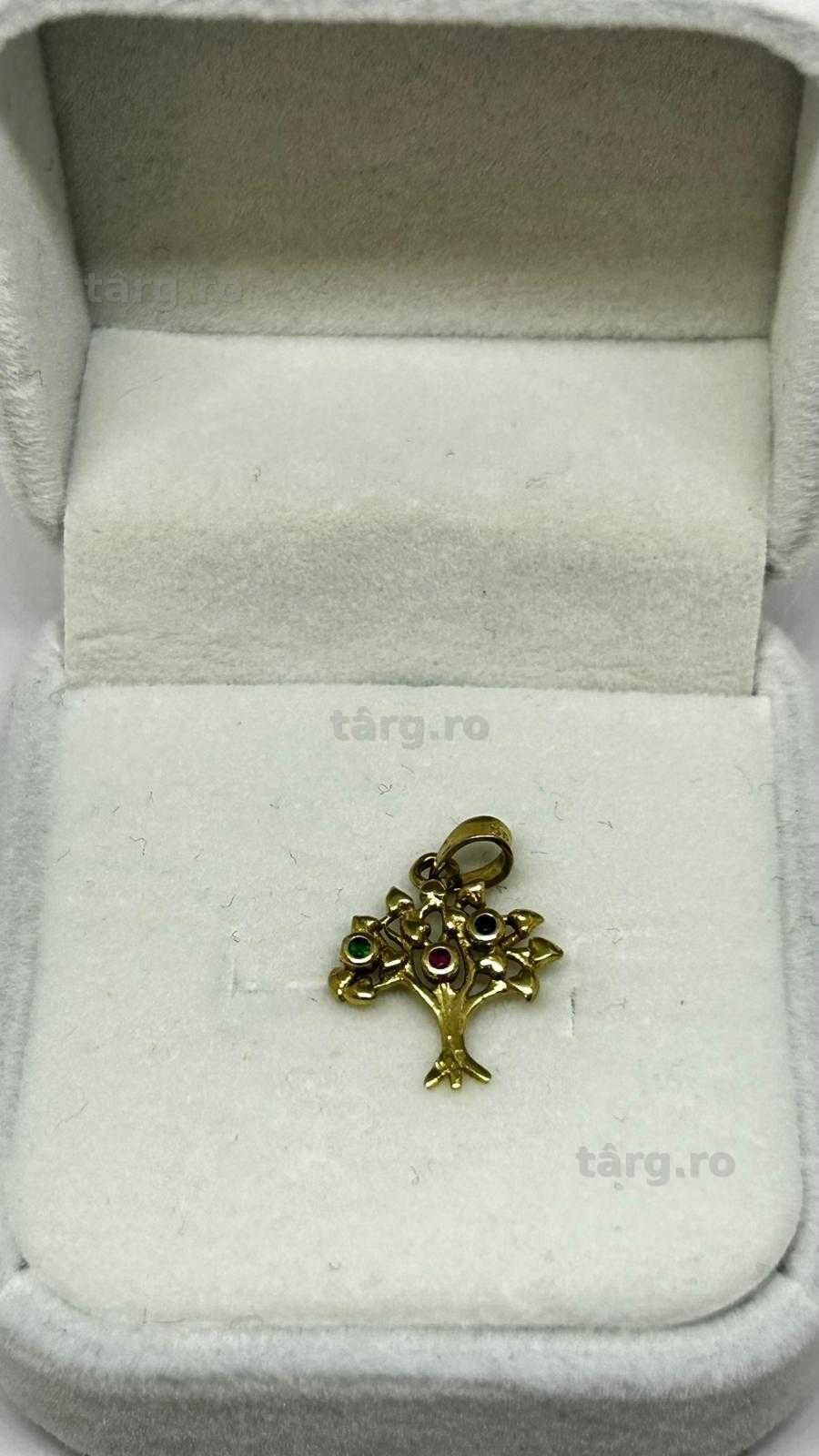 Pandantiv Aur 14K 0.85g (AG1 Alexandru B54191.2) - Garantie 2 ani!