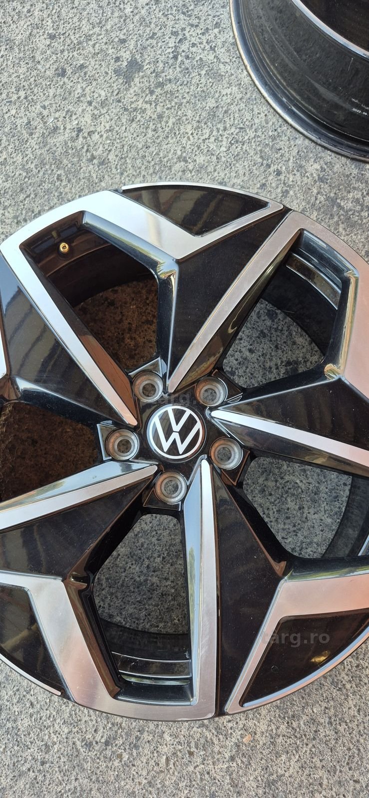 Set jante originale Volkswagen R19; 7,5J×19H2,ET.50. 3