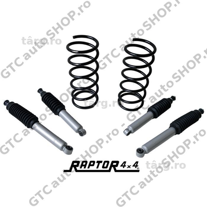 Suspensie Raptor 4x4 HD, Kit +4cm Pajero V20