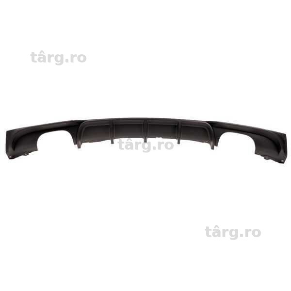 Difuzor Bara Spate Negru mat BMW F30 F31 dublu-dublu