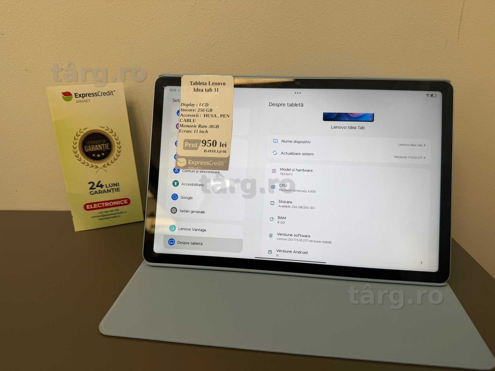 [AG46] Tableta Lenovo IdeaTab 11 B.4910 3