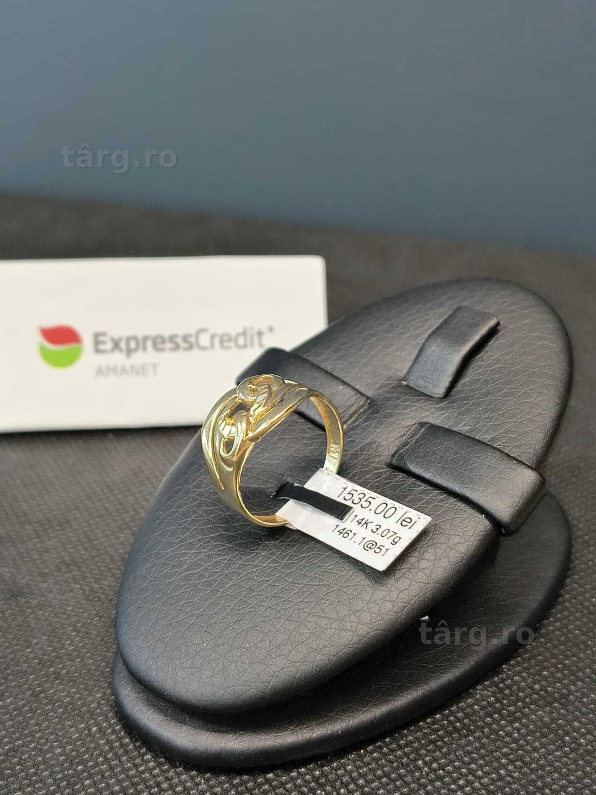 (AG51) Inel aur 14K 3.07g b1461 - Garantie 2 ani!