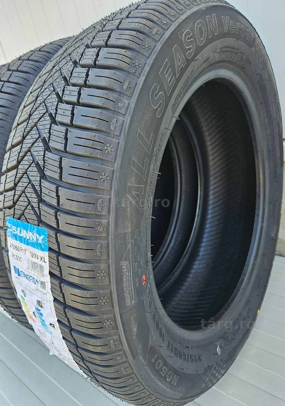 215/60 R17, 100V, SUNNY NC501 XL, Anvelope All Season M+S 3
