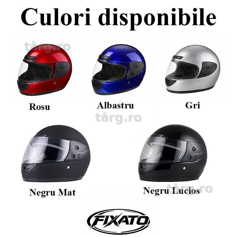 Casca Moto/Scuter/ATV, viziera detasabila, marime universala, Albastru 2