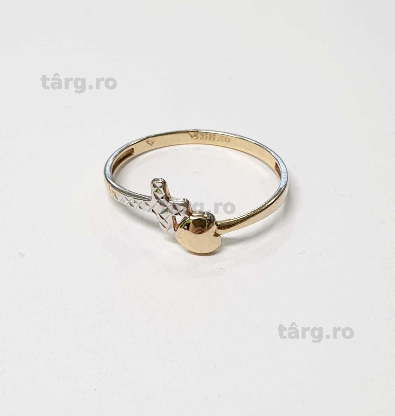 Inel aur 14k 1.47gr (AG.7) Garantie 2 ani