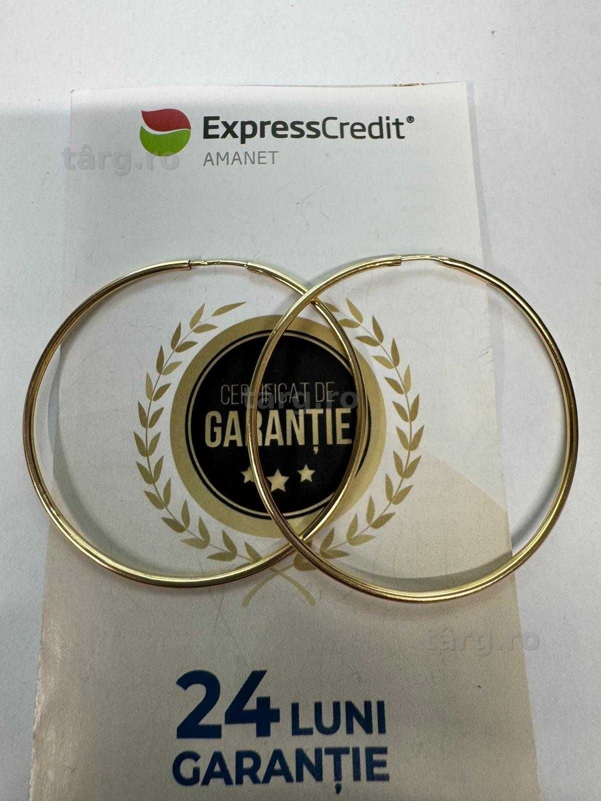 Cercei din aur 14k (69154.1/ 10 Pacurari 1) Garantie 2 ani! 2