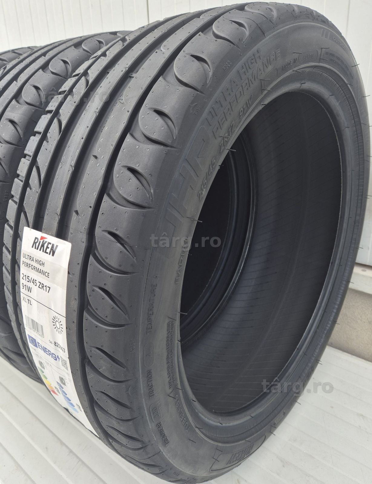 215/45 R17, 91W, RIKEN (By Michelin) UHP XL, Anvelope de vara 3