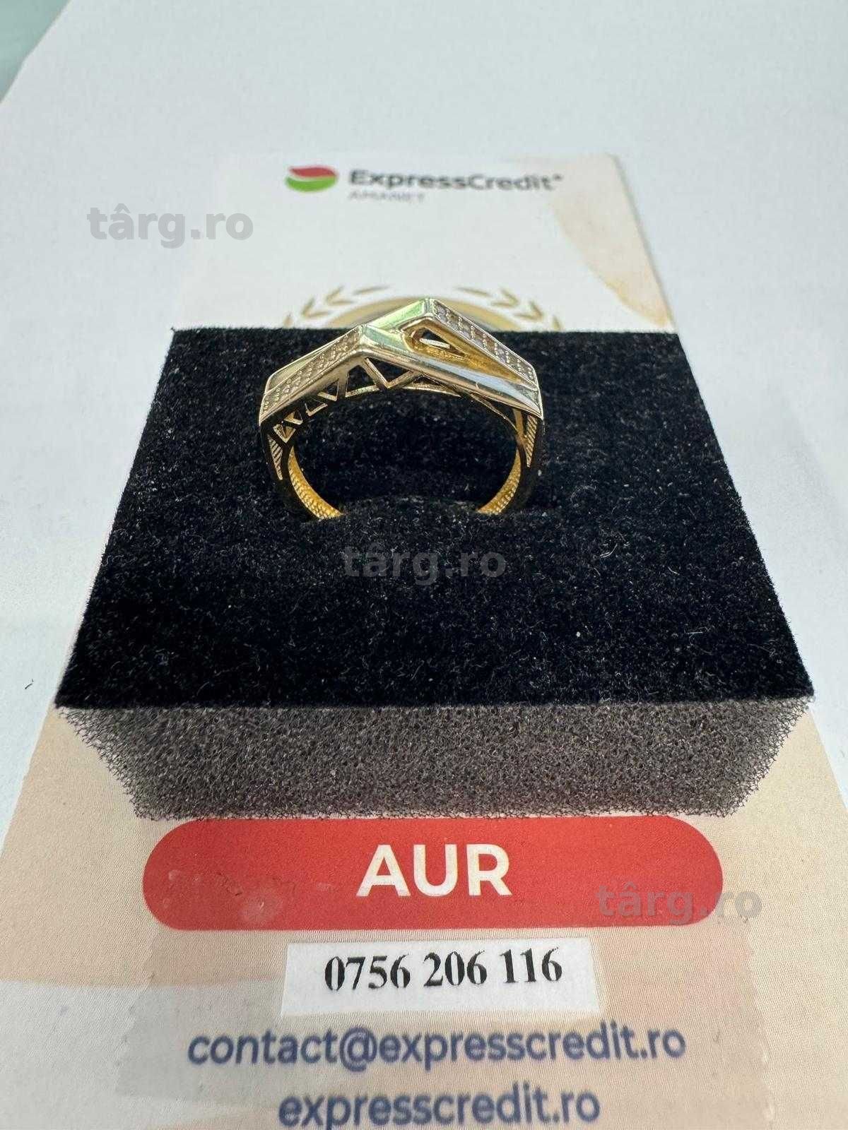 Inel din aur 14k (70316.1/ 10 Pacurari 1) garantie 2 ani!