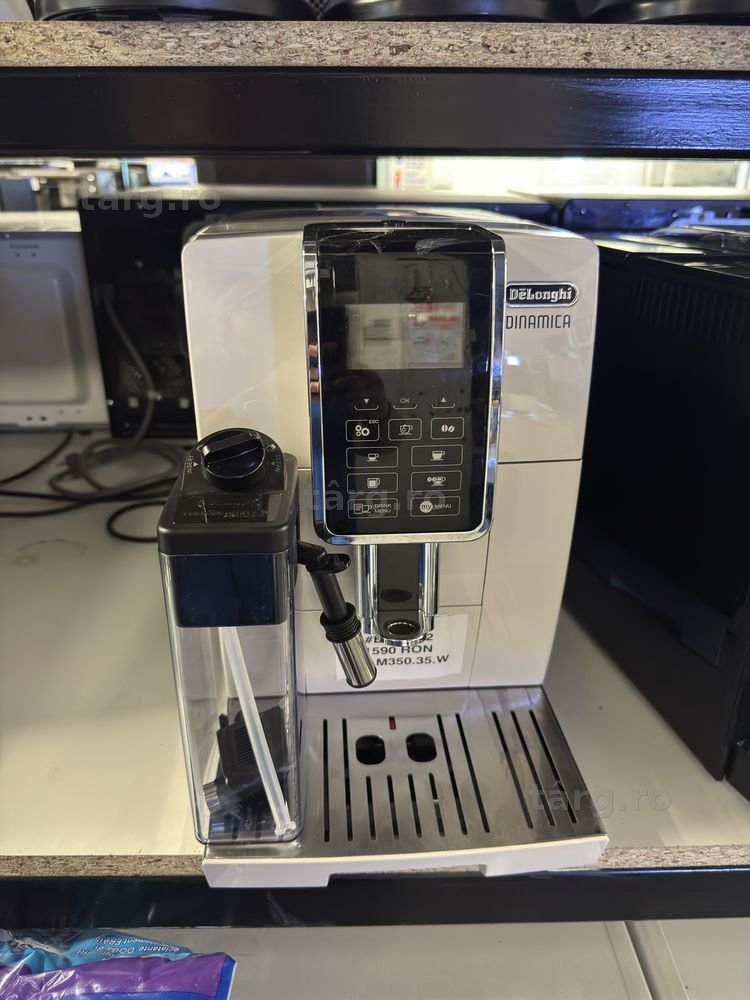 Espressor automat De’Longhi Dinamica ECAM350.35.W