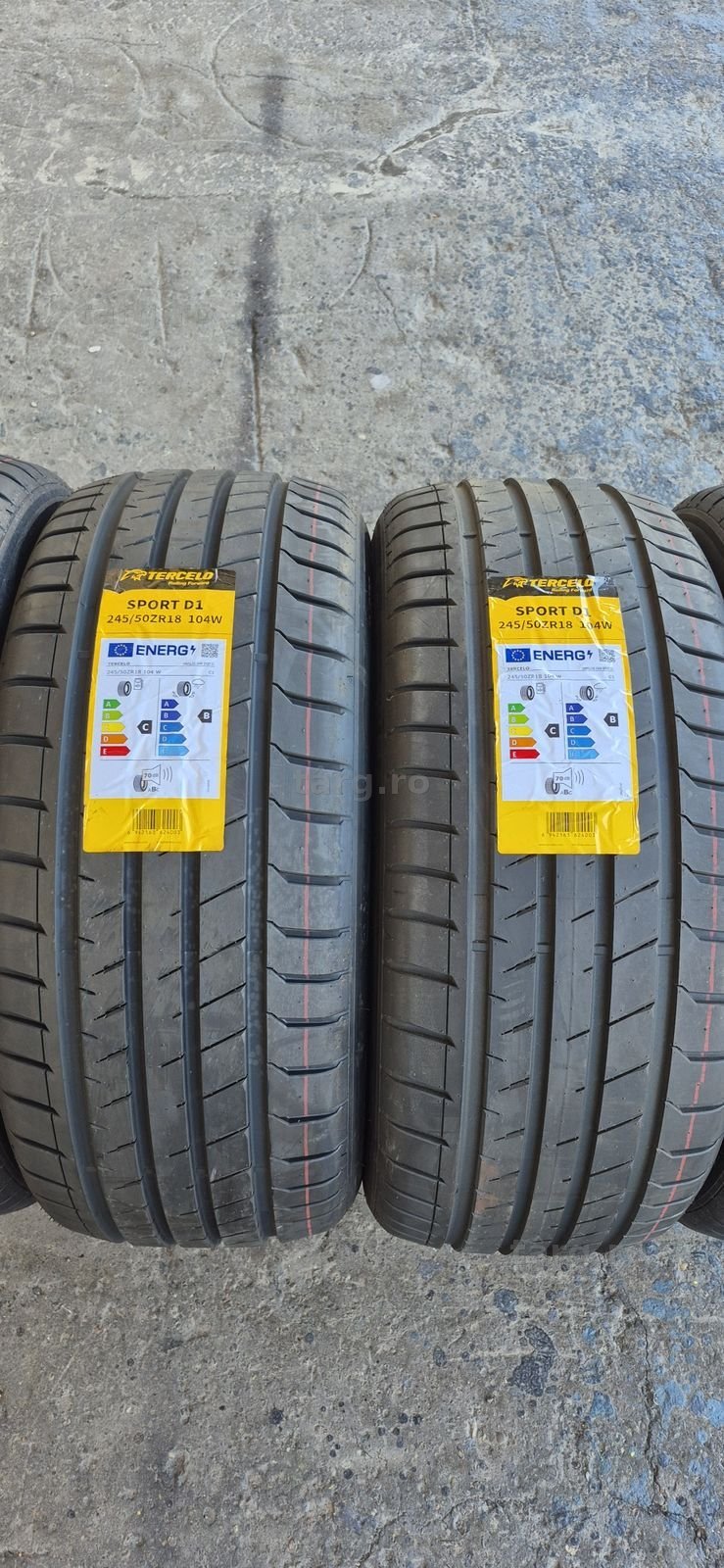 4 anvelope vara noi Tercelo 245/50/18,dot 2025.Pretul este pe bucata. 2