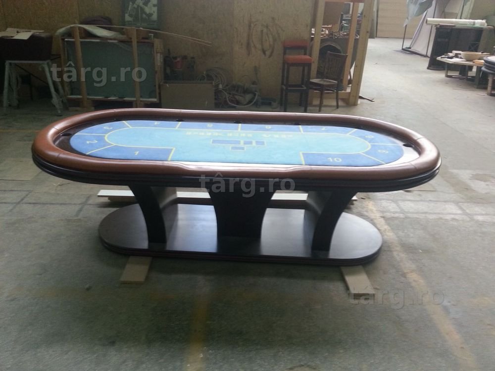 Mese de poker customizate executie in 24 ore livrare in Romania si Eu
