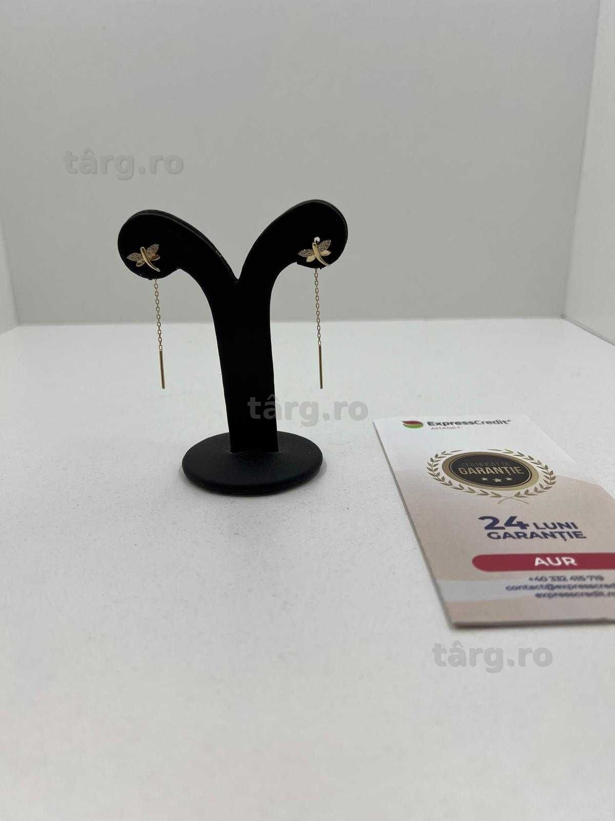 Cercei Aur  14K 1.91g (Ag25 Belvedere B.43093.2) Garantie 2 ani!