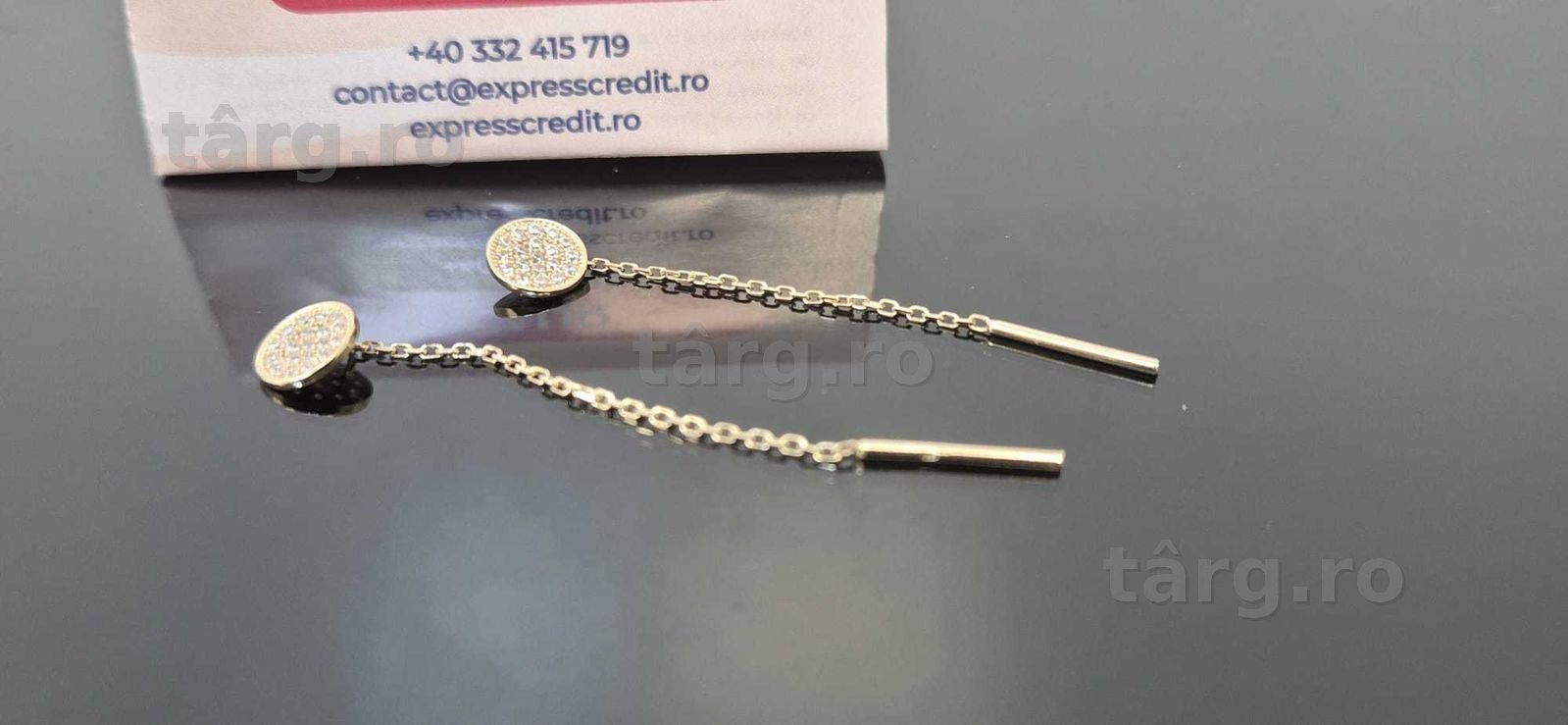 (AG46) Cercei aur 14K B.4786 2