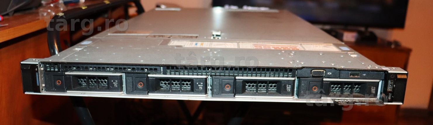 Server Dell PE 4LFF R640 40 Cores Gold 6230 320Gb 2666MHz  HBA 1500W BOSS-S1