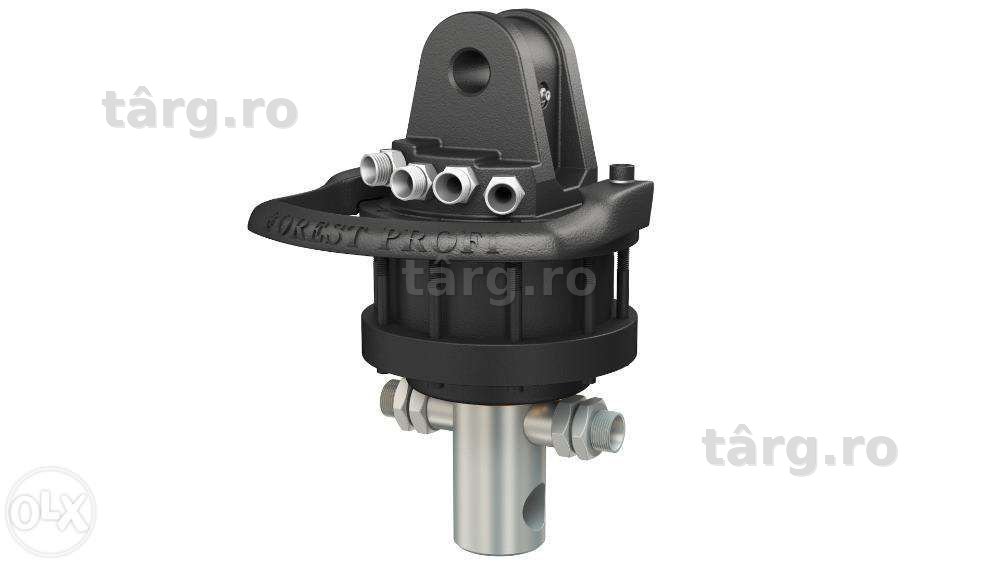 Rotator hidraulic 4 tone cu ax pentru graifer