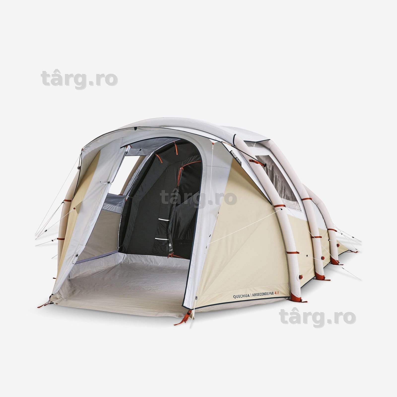 Cort camping gonflabil 4 persoane Air - produs resigilat Decathlon
