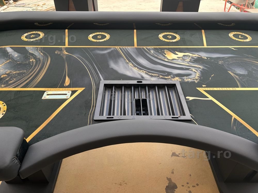 Masa poker casino cu suprainaltare pentru barbut CustomTables.eu Bucuresti