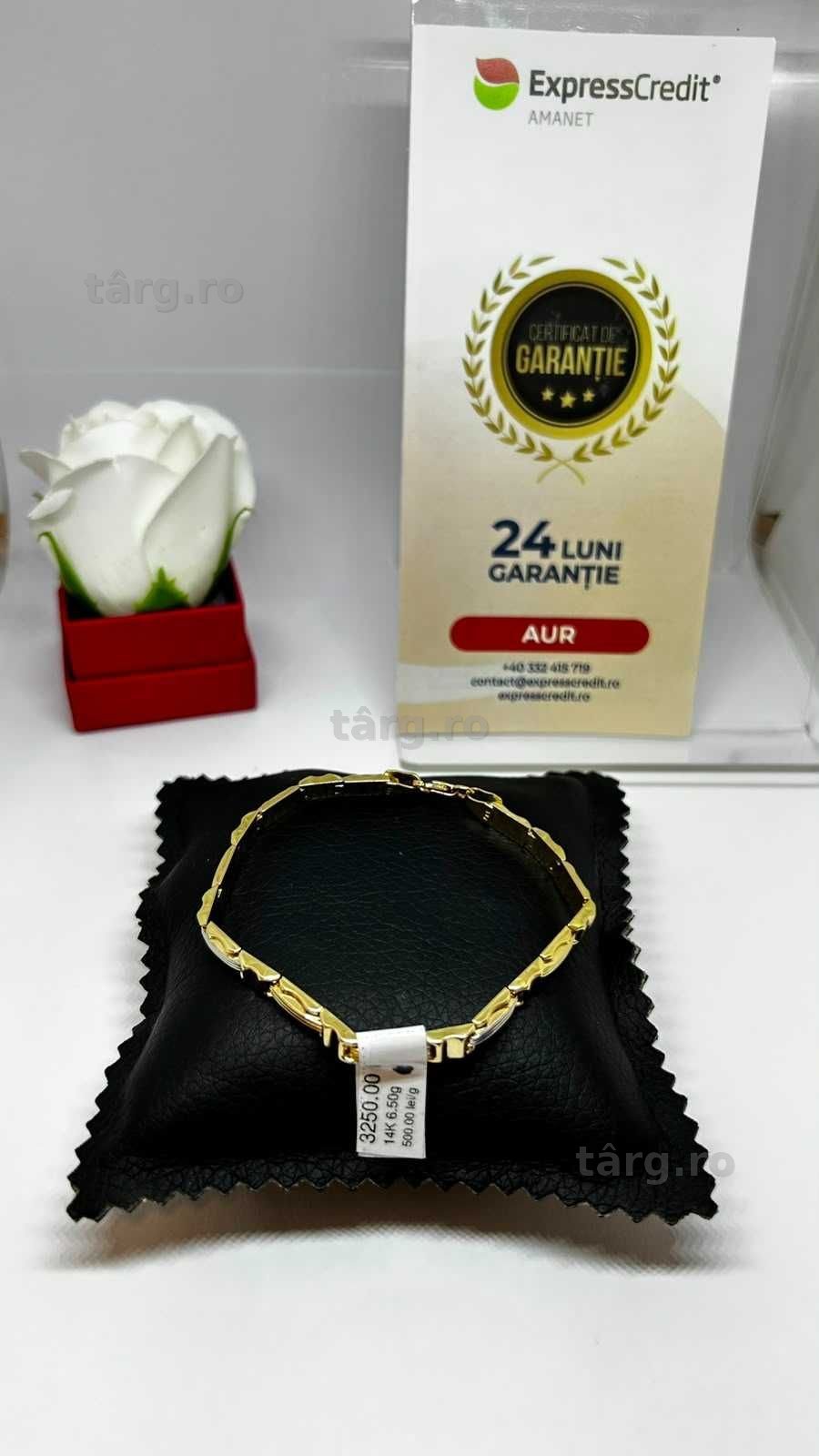 Bratara Aur 14k 6.70g (AG1 Alexandru B54012.8) - Garantie 2 ani! 2