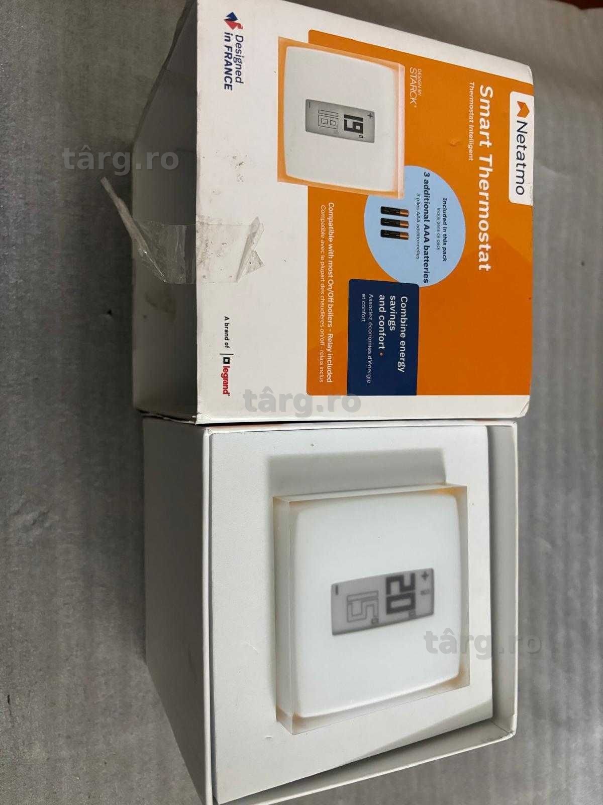 Termostat inteligent Netatmo eficient energetic