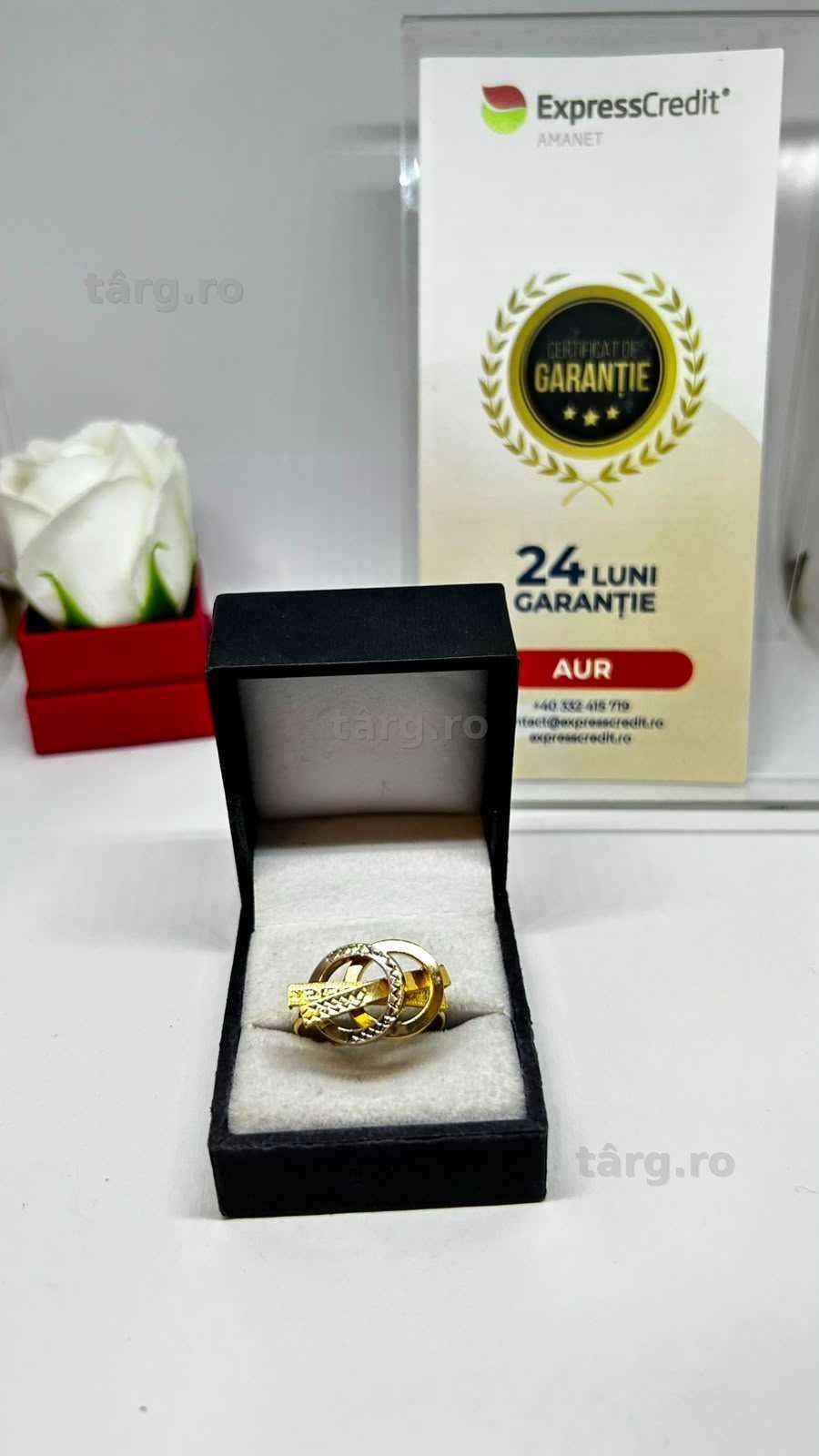 Inel Aur 14K 3.31g (AG1 Alexandru B54012.5) Garantie 2 ani!