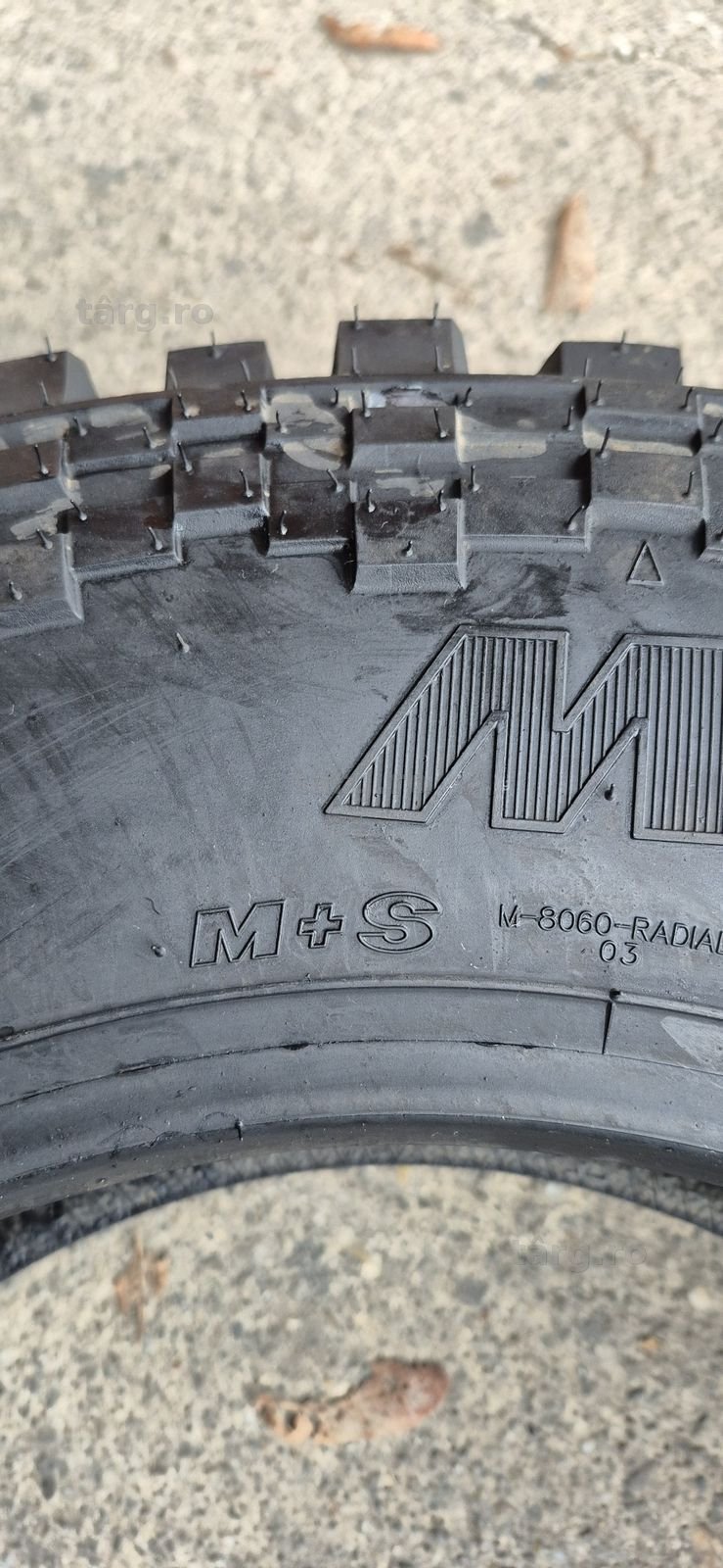 2 anvelope M+S noi Maxxis 205/16 C,dot 2020.Pretul este pe bucata 6