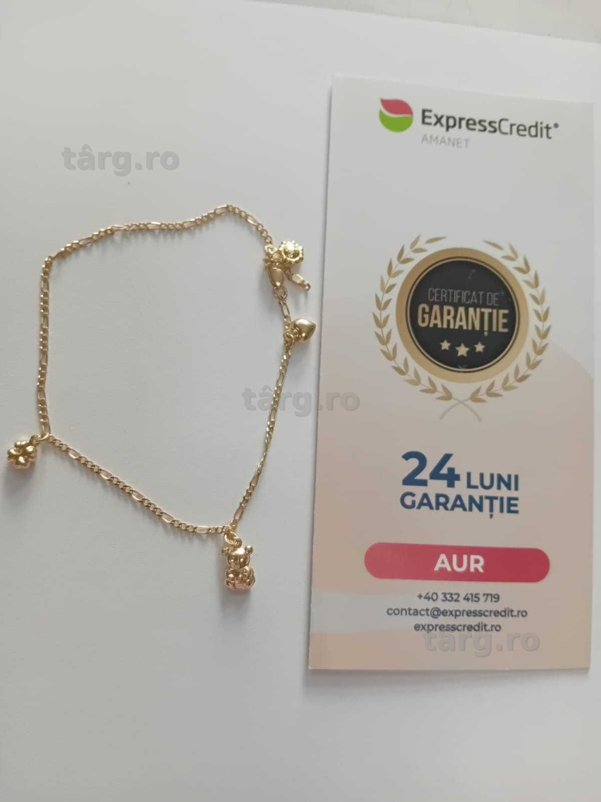 (AG33) Bratara Aur 14K / Garantie 2 Ani.
