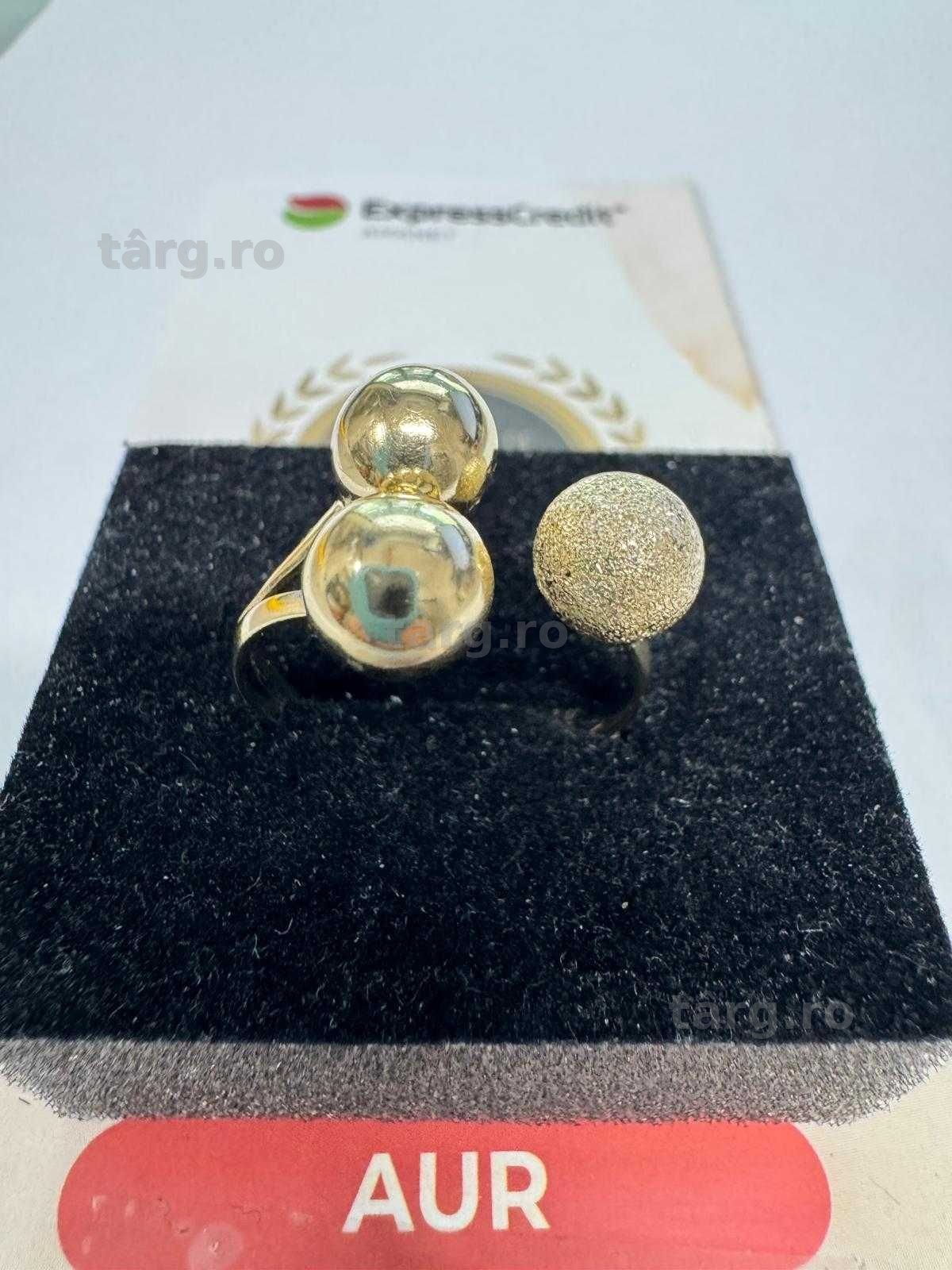 Inel din aur 14k (70234.2/ 10 Pacurari 1) garantie 2 ani! 2