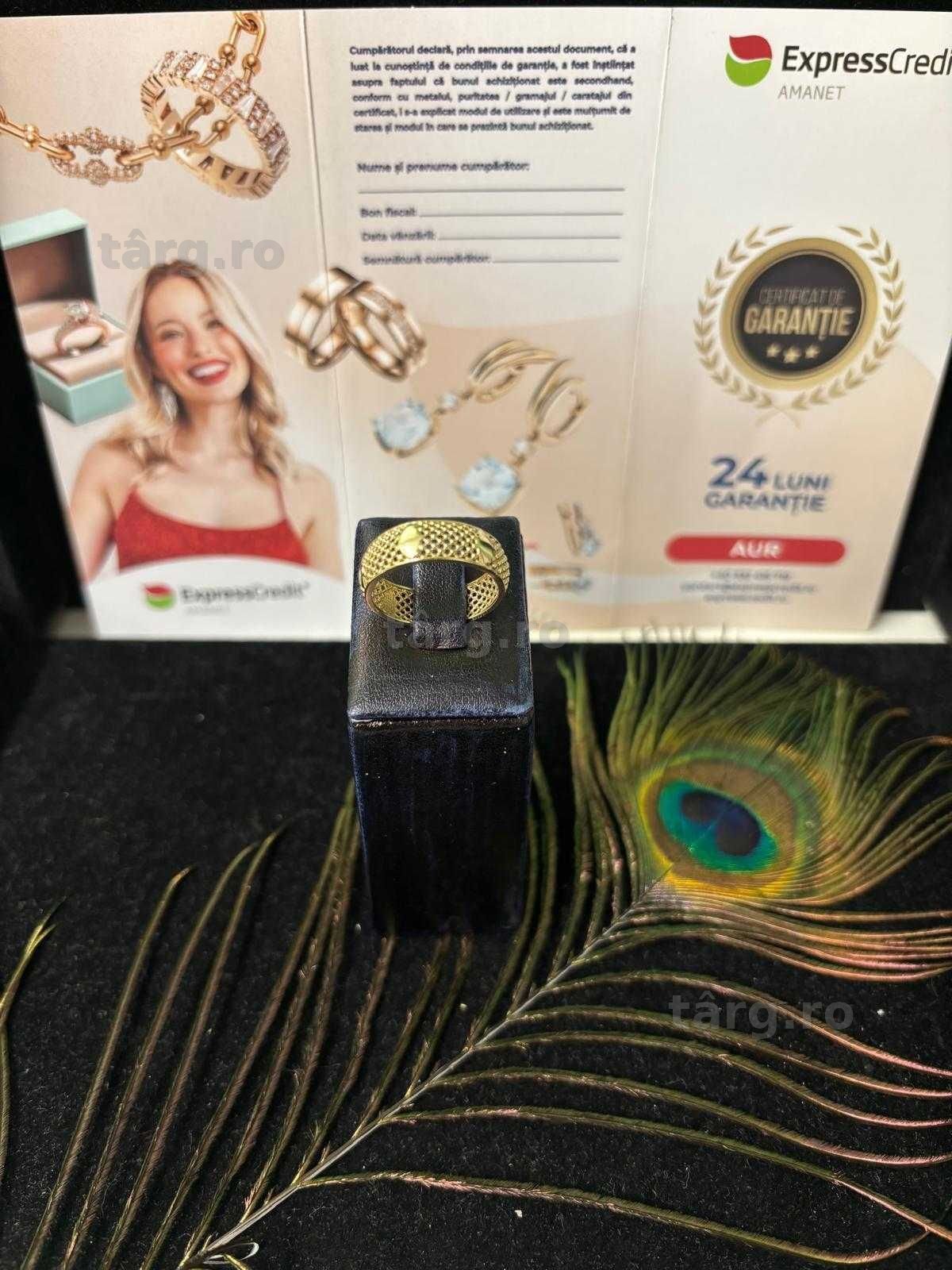 Inel Aur 14k 2.41g (B.60389 Tatarasi) 1205 lei Garantie 2 ani