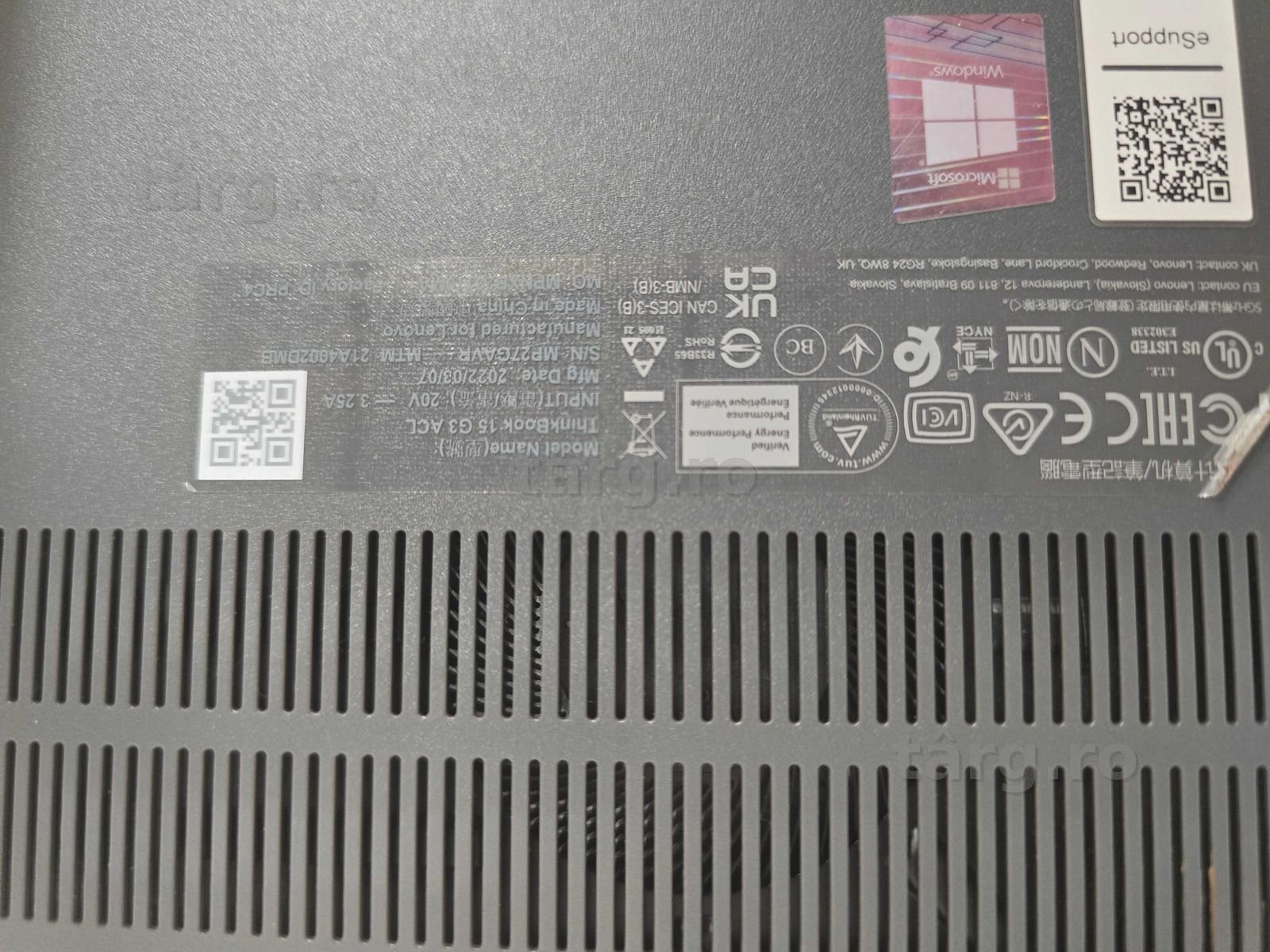 Laptop Lenovo (Ag 29 Siraj ) B34989 / Garantie 2 Ani !! 3