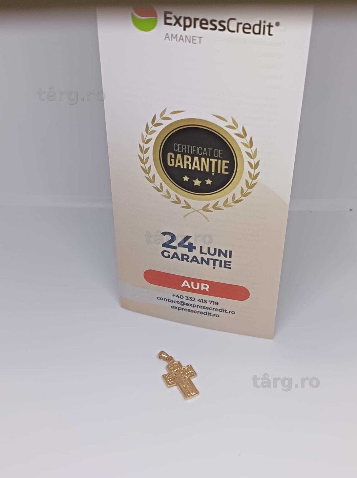 Medalion Aur 14K 2.01g (Ag4 Dacia B.52093.1) Garantie 2 ani