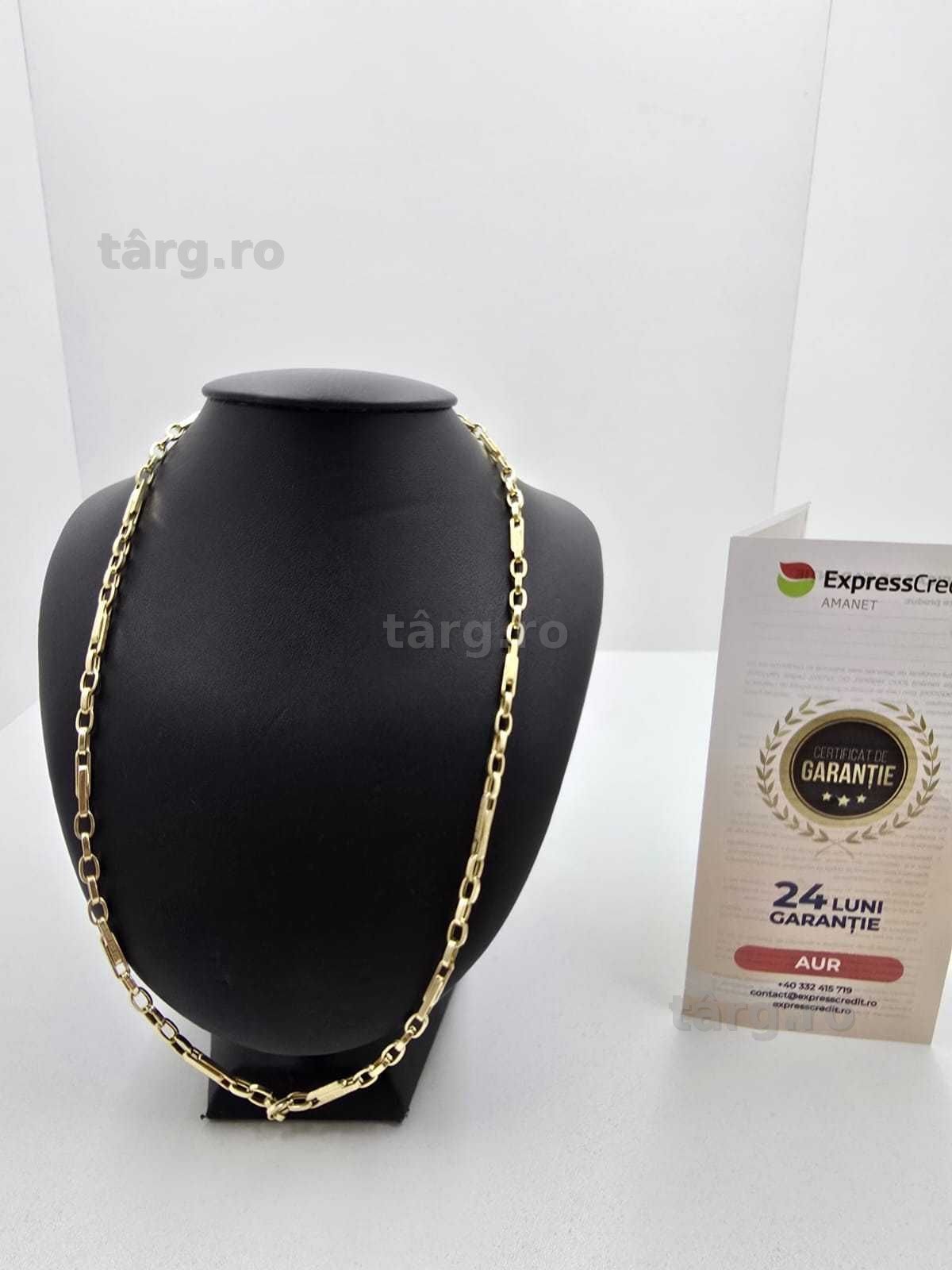 Lant aur 14K 11.85gr (Ag25 Belvedere B.41989.1) Garantie 2 Ani!