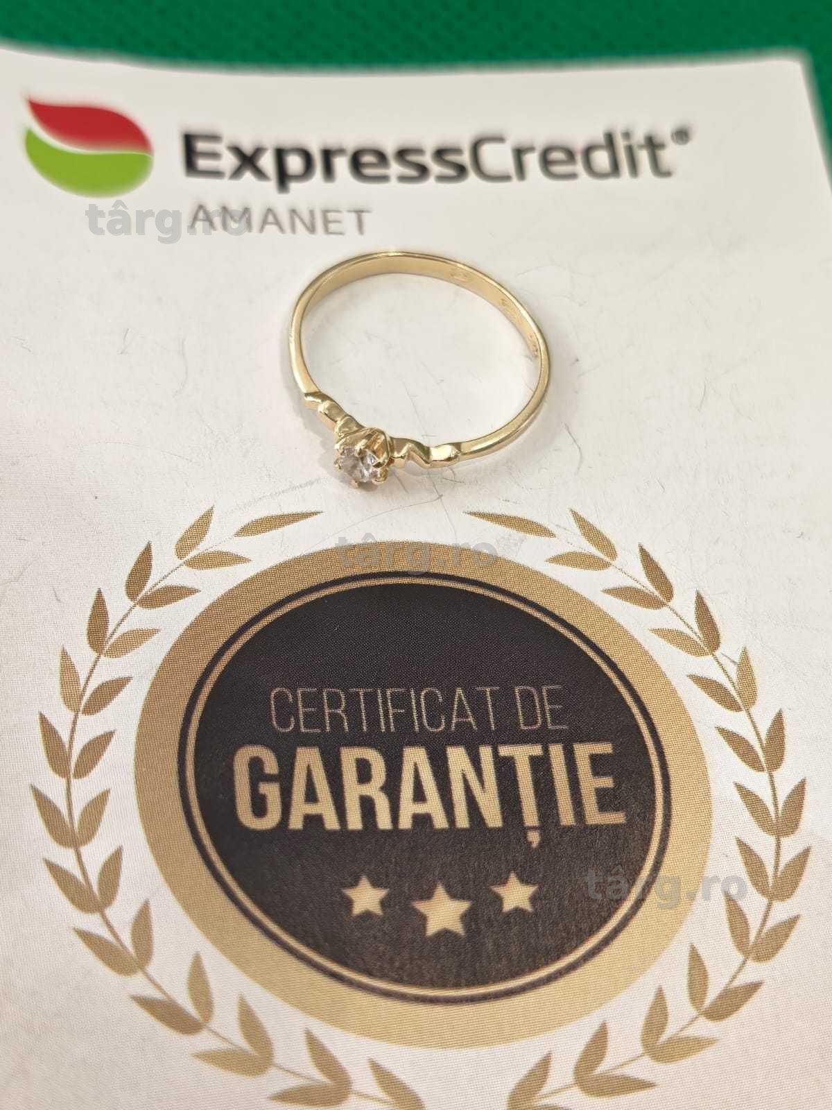 Inel 14K 0.95g (AG44 B.7001) GARANTIE 24 LUNI 2