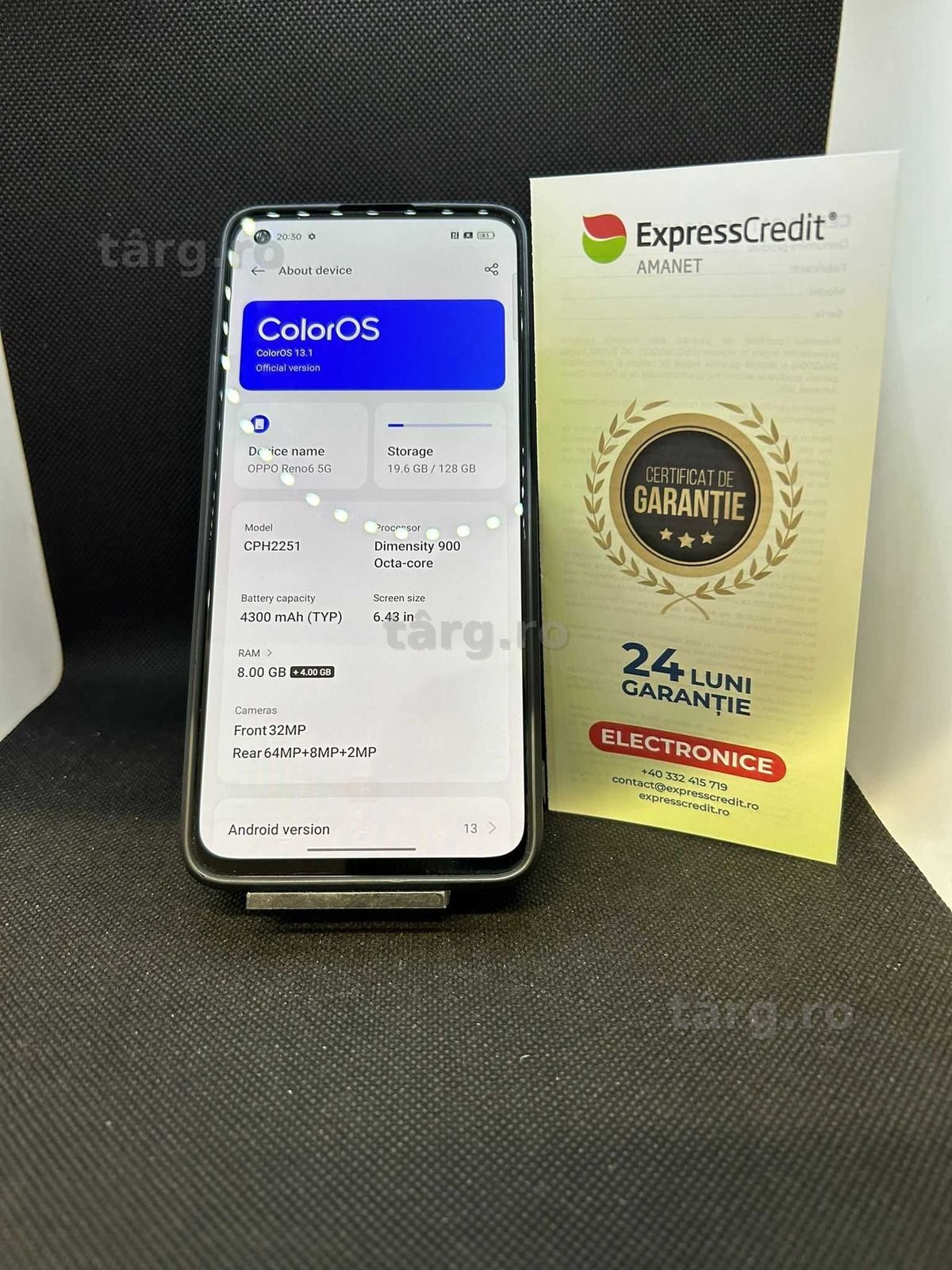 Oppo Reno 6 (50403 AG11 Piata Nicolina) Garantie 2 ani