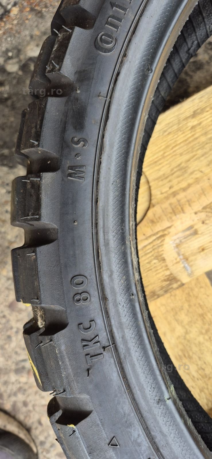O anvelopa moto ca noua Continental 120/70-17M/C,dot 2017. 6