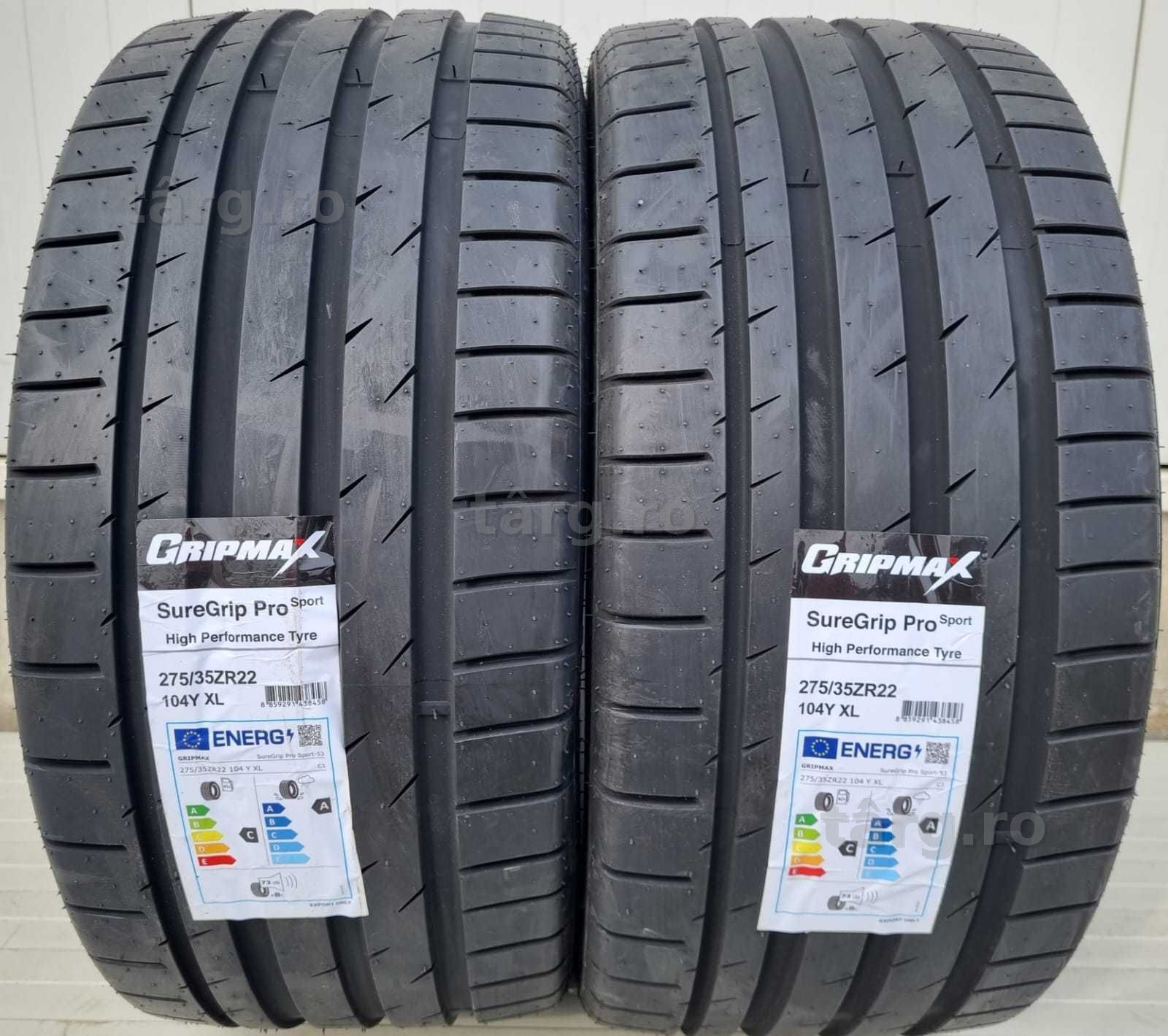 275/35 R22, 104Y, GRIPMAX, Pro Sport XL , Anvelope de vara