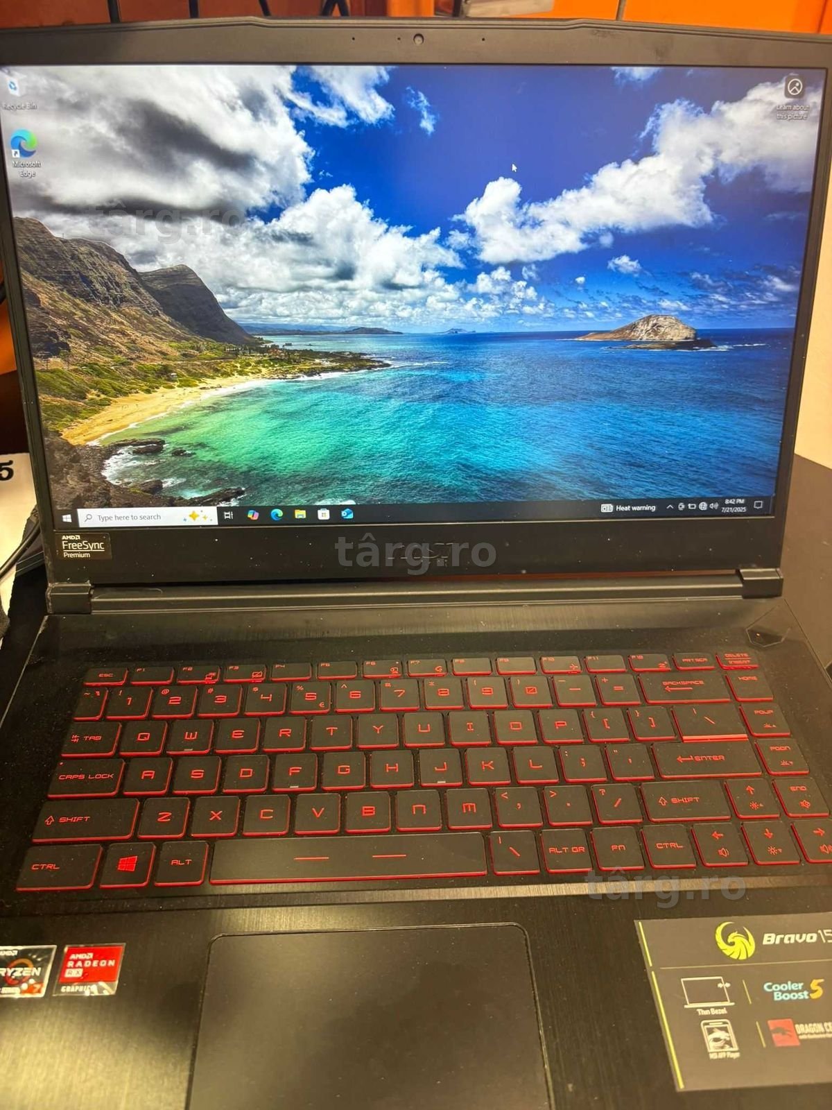 HOPE AMANET P2-Msi bravo 15