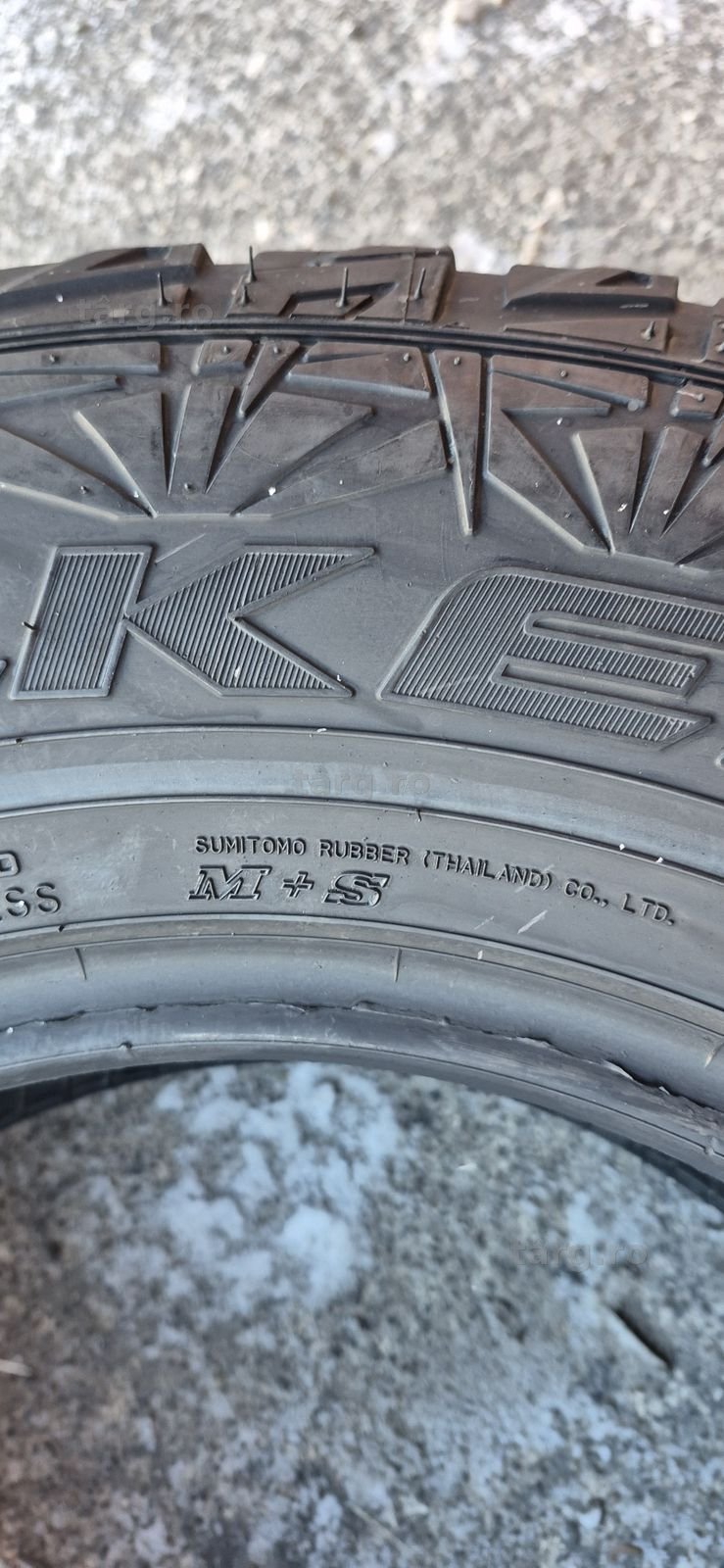 2 anvelope M+S AT Falken 255/65/16.Pretul este pe bucata. 6