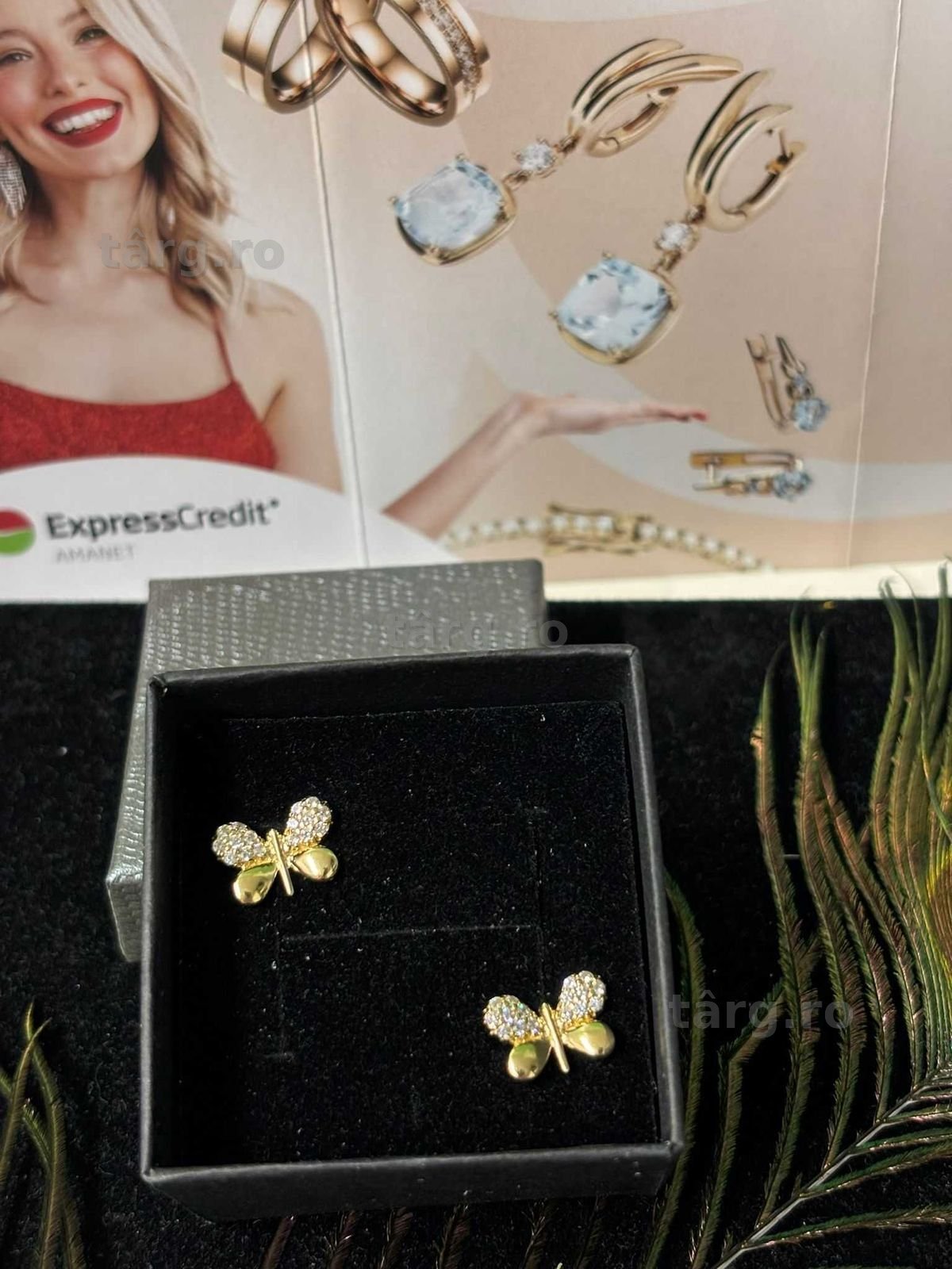 Cercei aur 14k 2.19 g (B.60407.4- Tatarasi) Garantie 2 ani-1045 lei 4