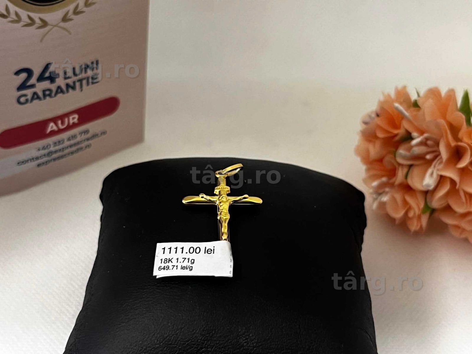 Pandantiv Aur 18k 1.71g (AG16 Moldova b32555.2)-Garantie 2 ani!